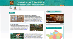 Desktop Screenshot of groupes-et-seminaires.com